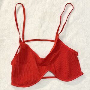 NEW Intimately Free People Red Bralette - Size: Medium/Large